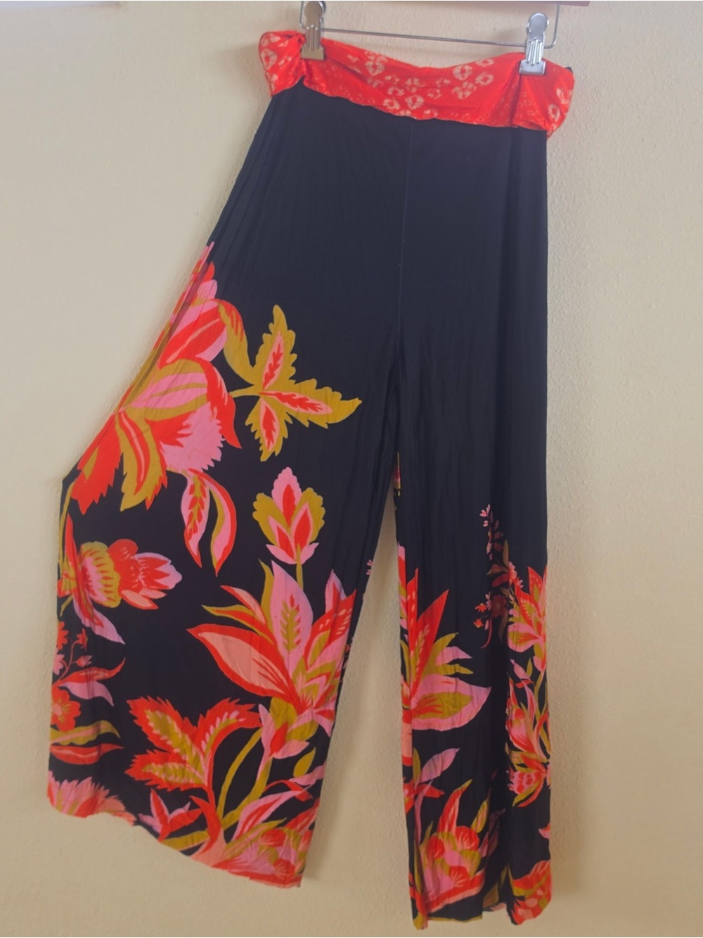 Free People Floral Palazzo Pants